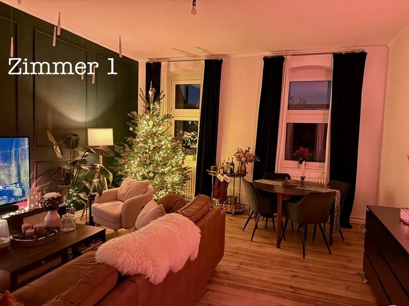 Wir suchen Nachmieter*innen für unsere helle 85 m², 3-Zimmer Altbauwohnung in Berlin-Spandau — photo 1